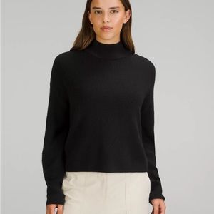 Lululemon merino wool knit sweater